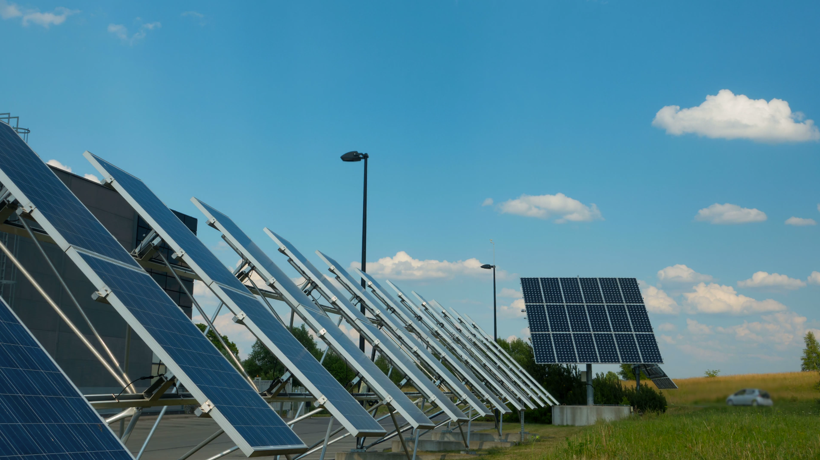 Solar-backed power
