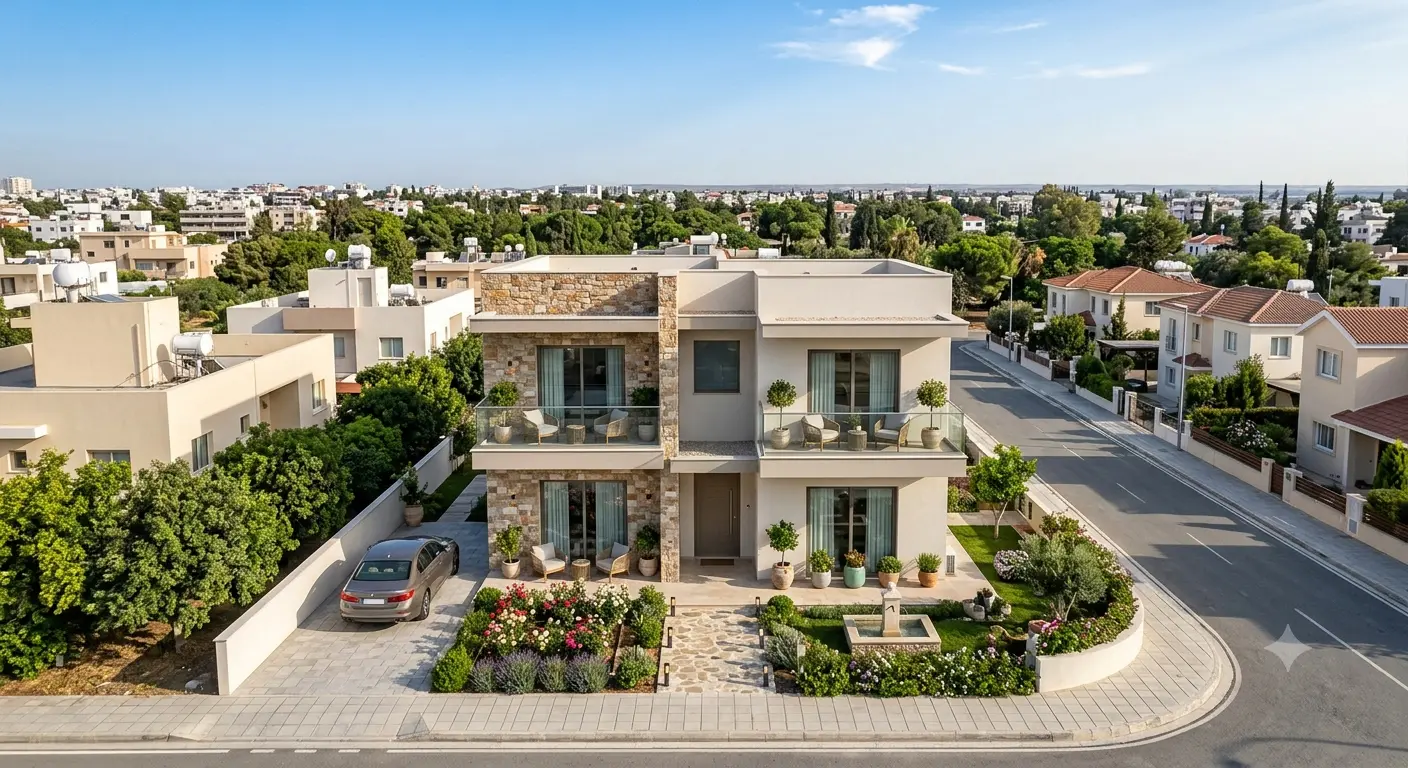 Modern low-density villa in a landscaped neighbourhood